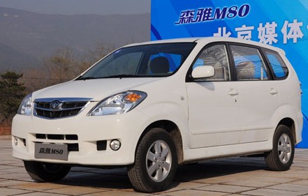 一汽吉林 森雅M80 1.5L 標準型 5MT 7座 國四 2009款